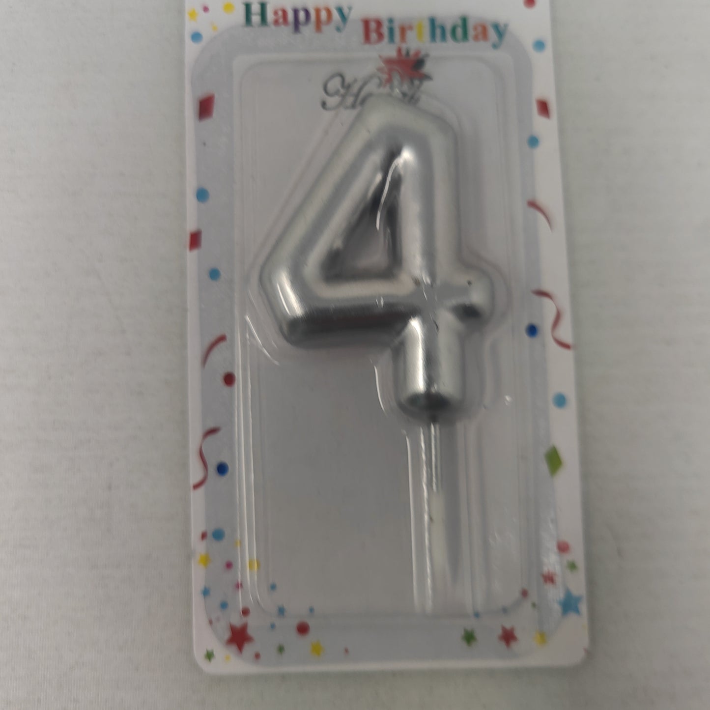 Velas numero pla/dor