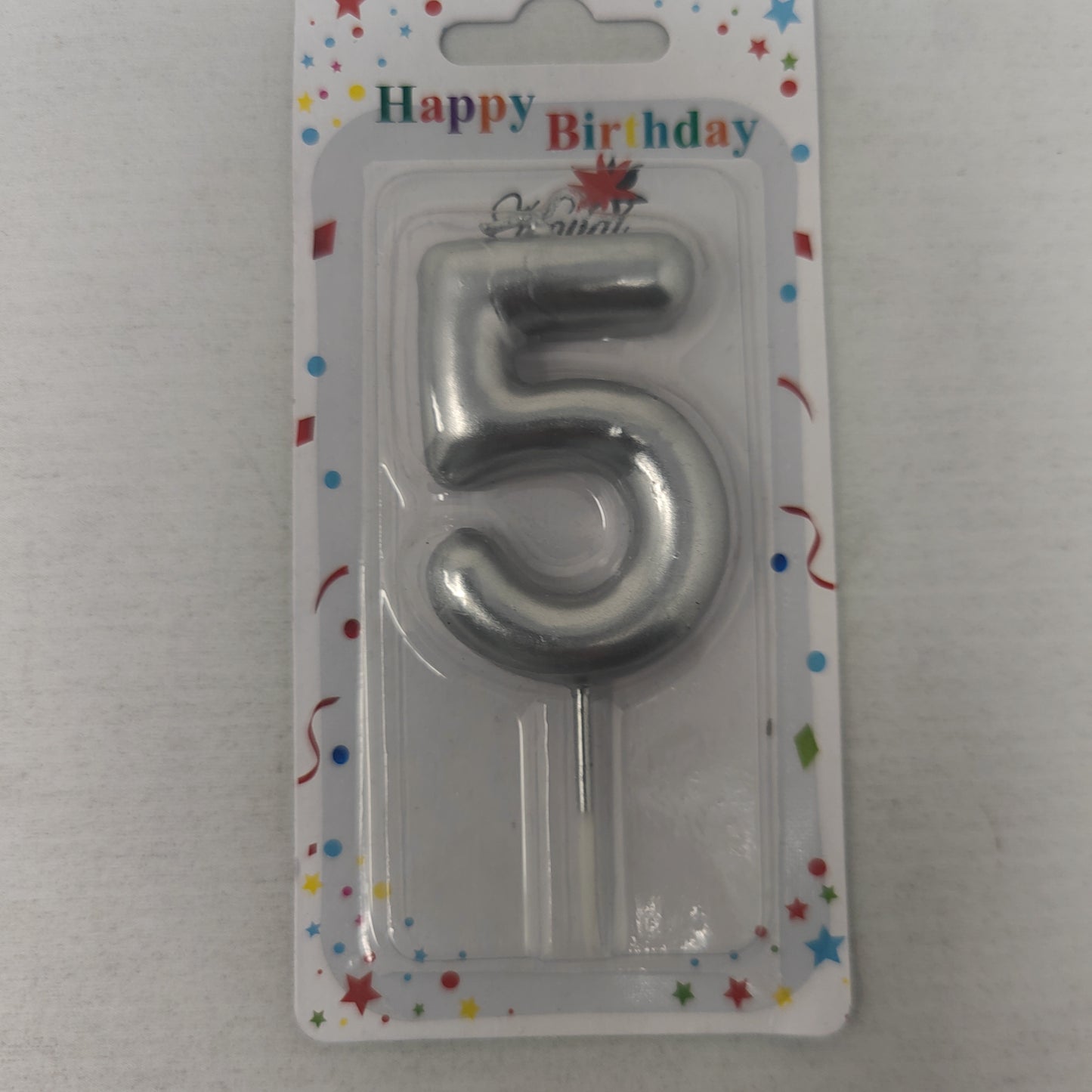 Velas numero pla/dor