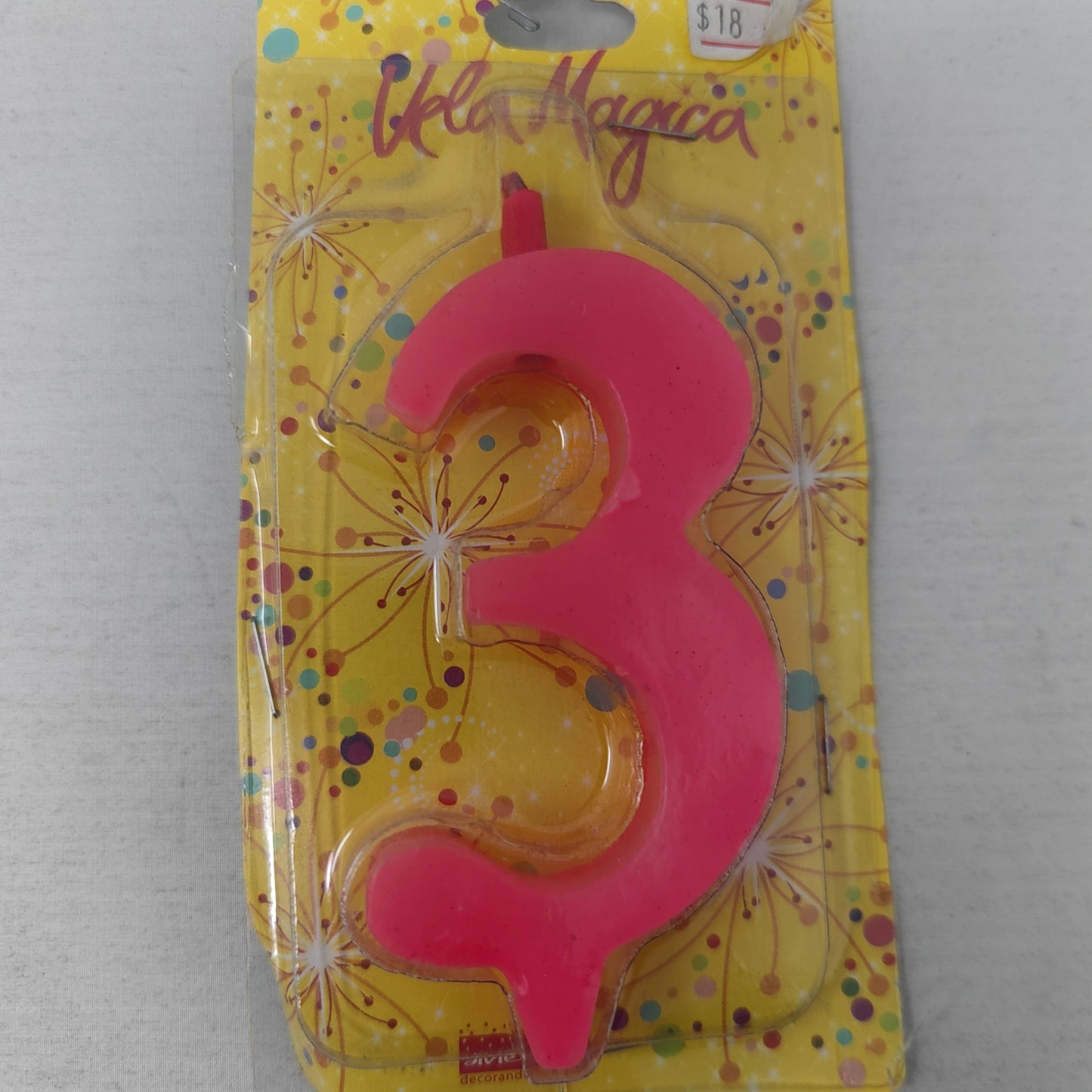 Velas numero ec