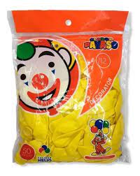 Globo Payaso #12 50 PZ