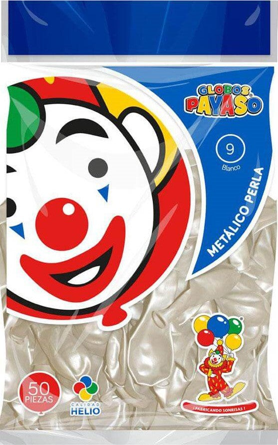 Globo payaso #9 50PZ