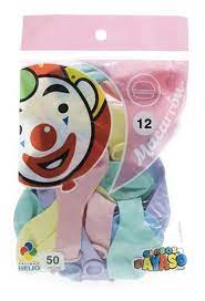 Globo Payaso #12 50 PZ