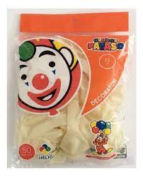 Globo payaso #9 50PZ