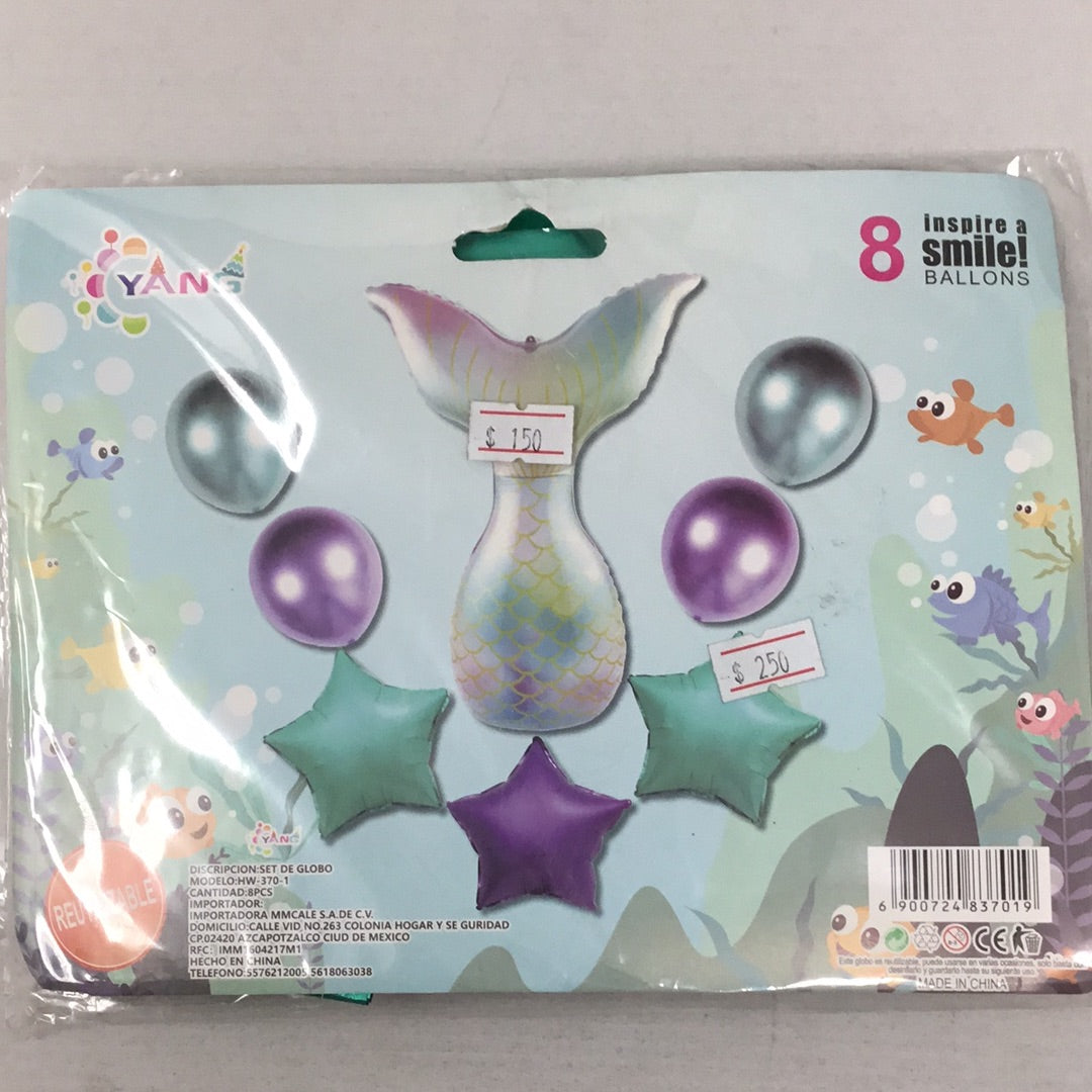 Set globos sirena