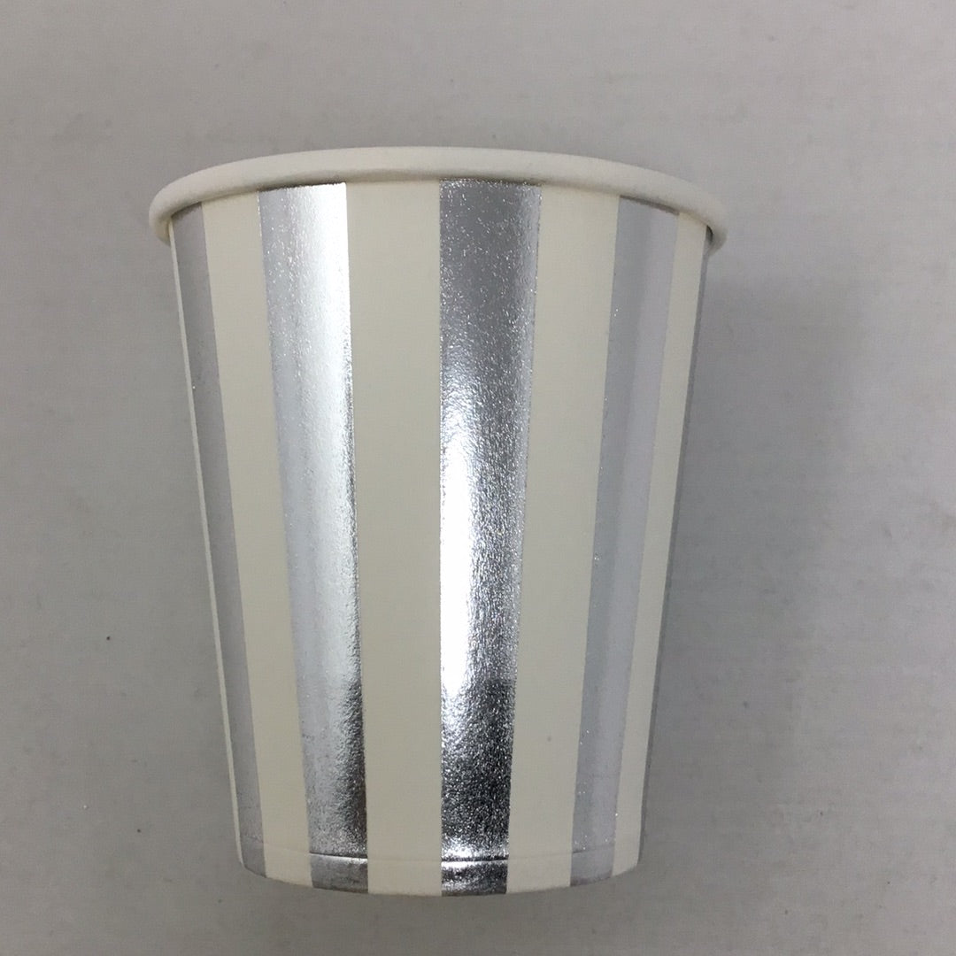 Vaso papel blanco 10pz
