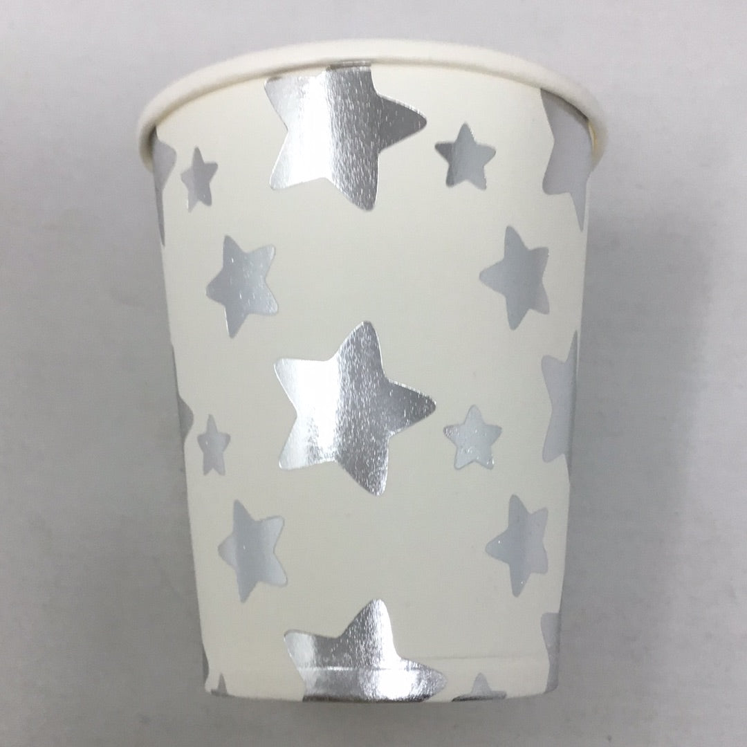 Vaso papel blanco 10pz