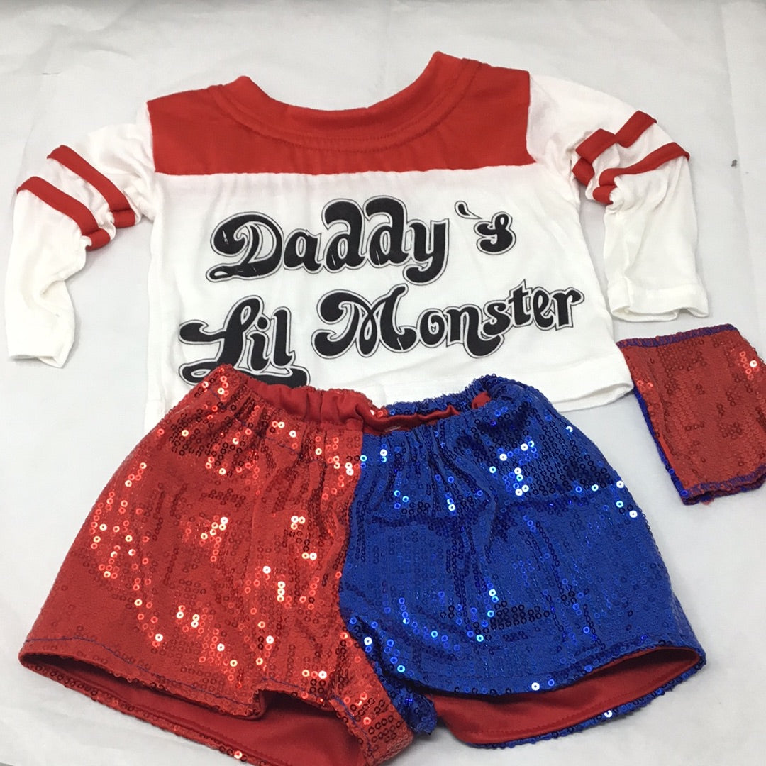 Disfraz niña harley