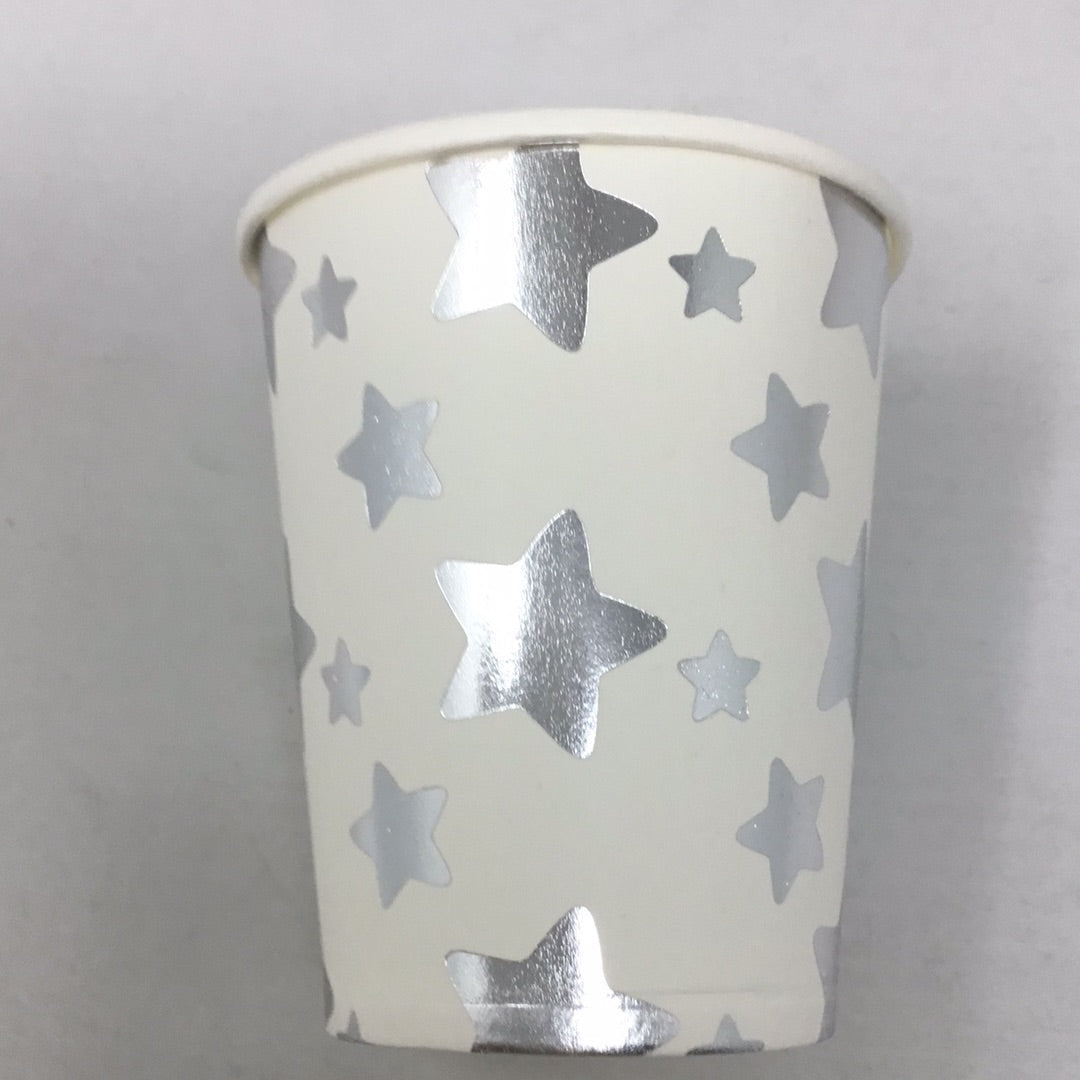 Vaso papel blanco 10pz