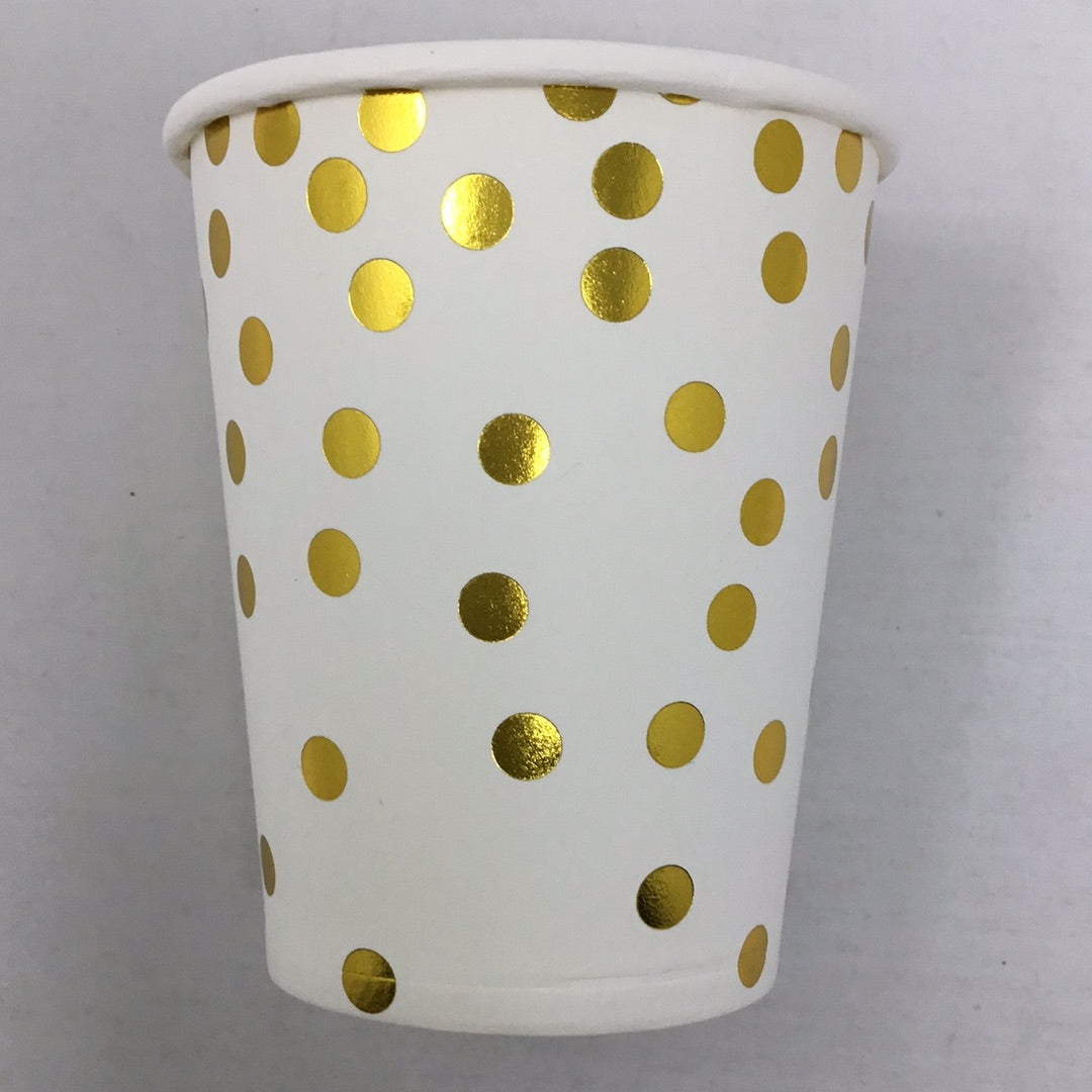 Vaso papel blanco 10pz