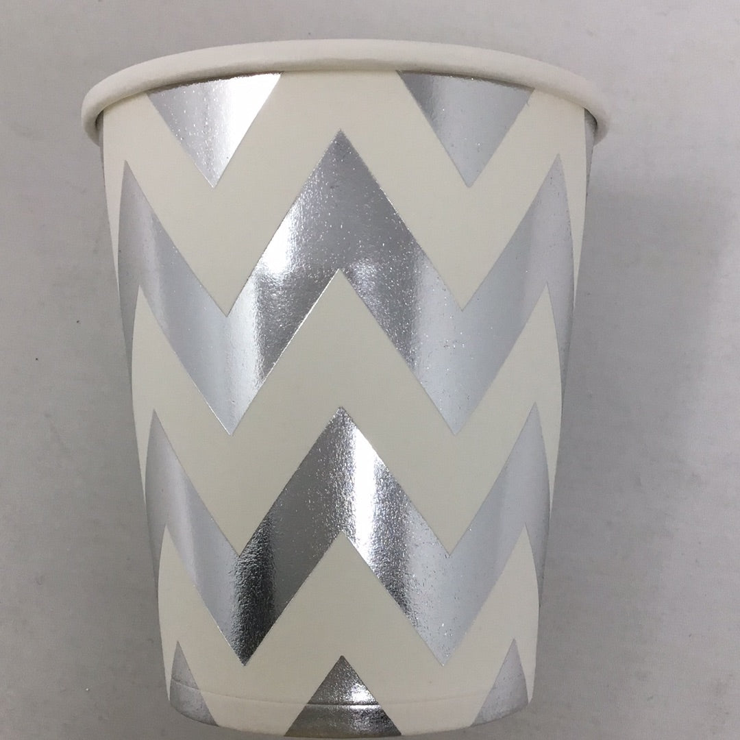 Vaso papel blanco 10pz