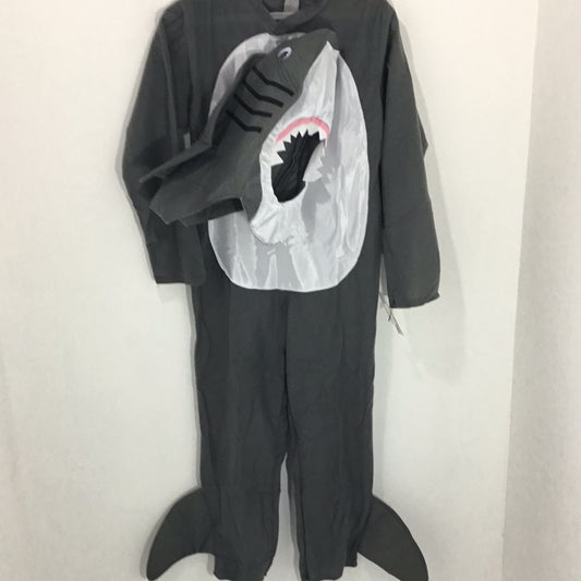 Disfraz tiburón metálico