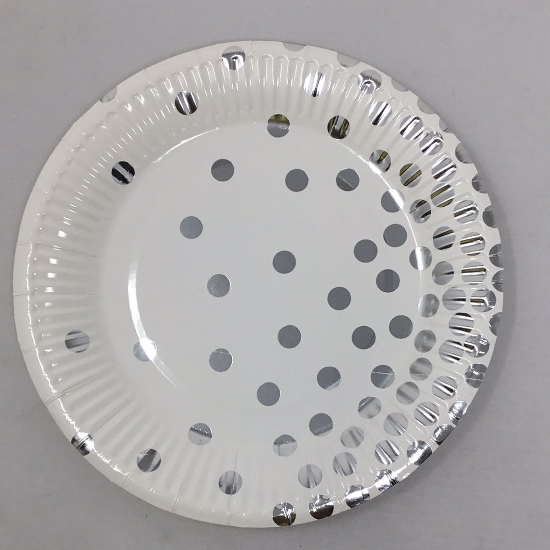 Plato blanco 10pz #7