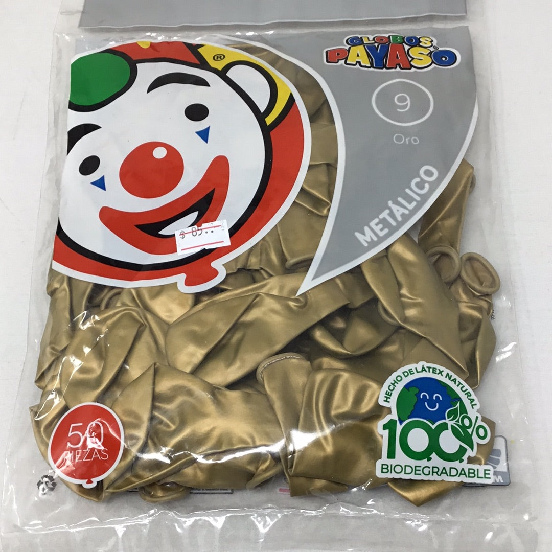 Globo payaso #9 50PZ