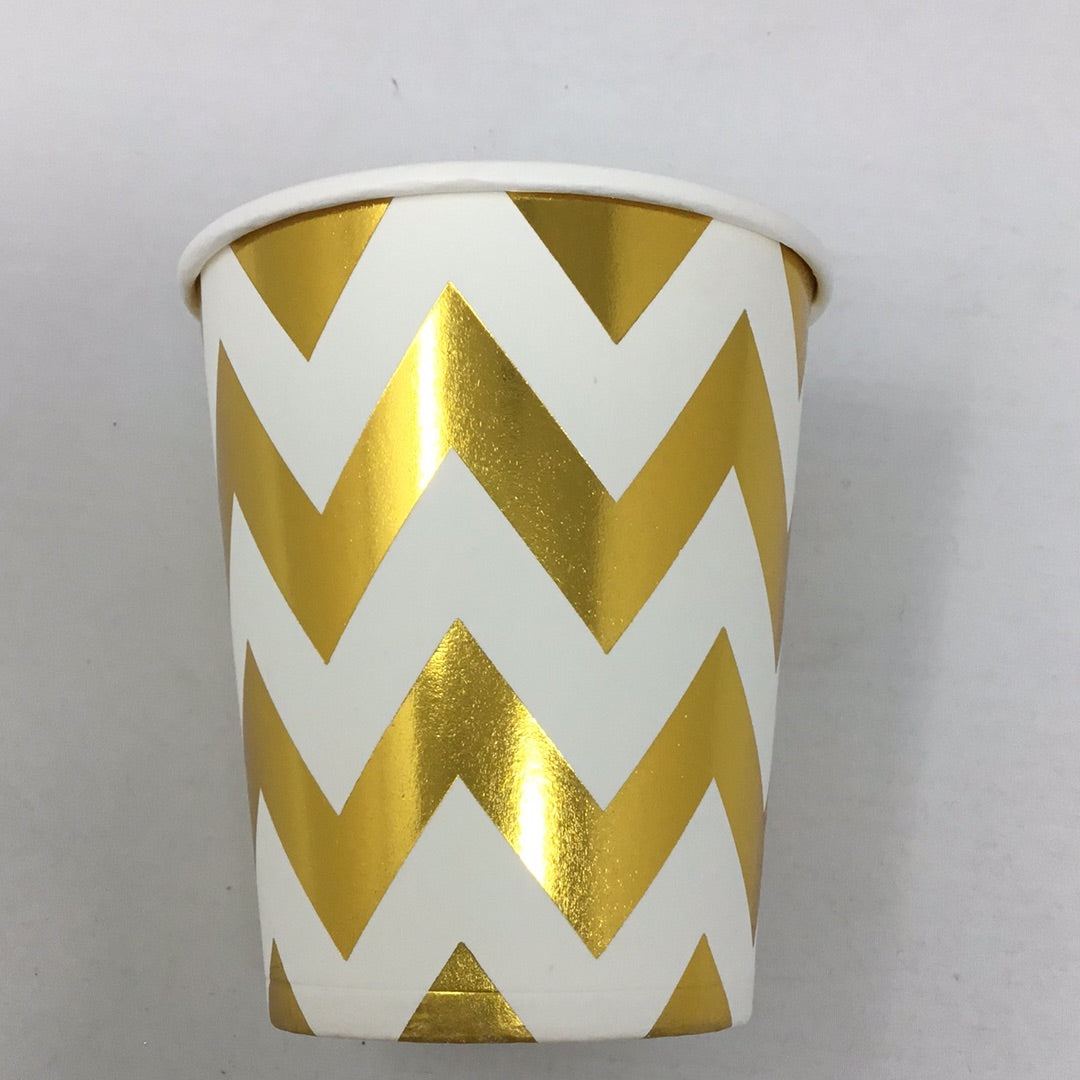 Vaso papel blanco 10pz
