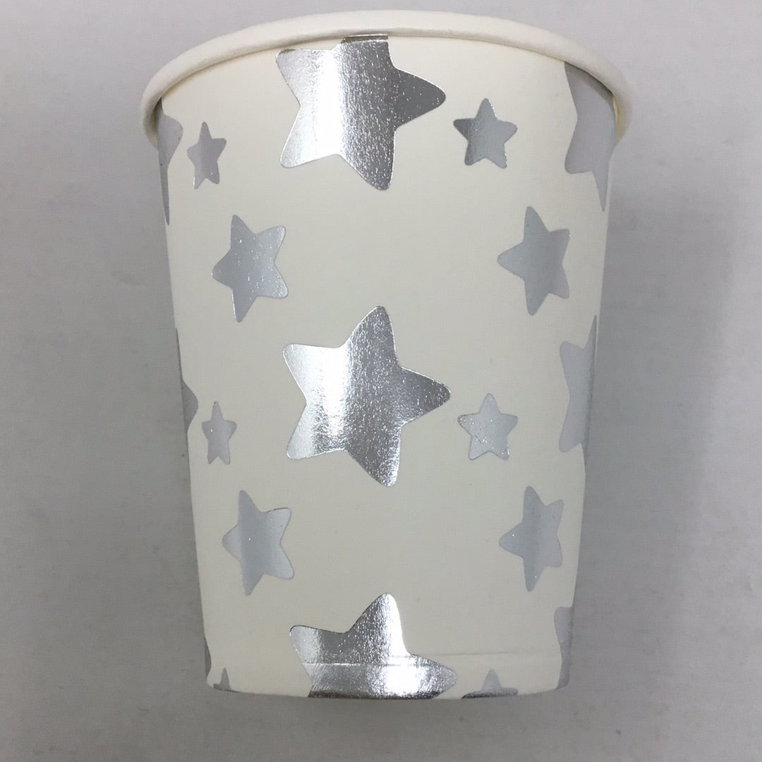 Vaso papel blanco 10pz