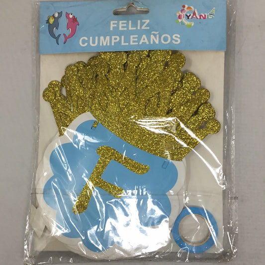 Letrero corona diamantina