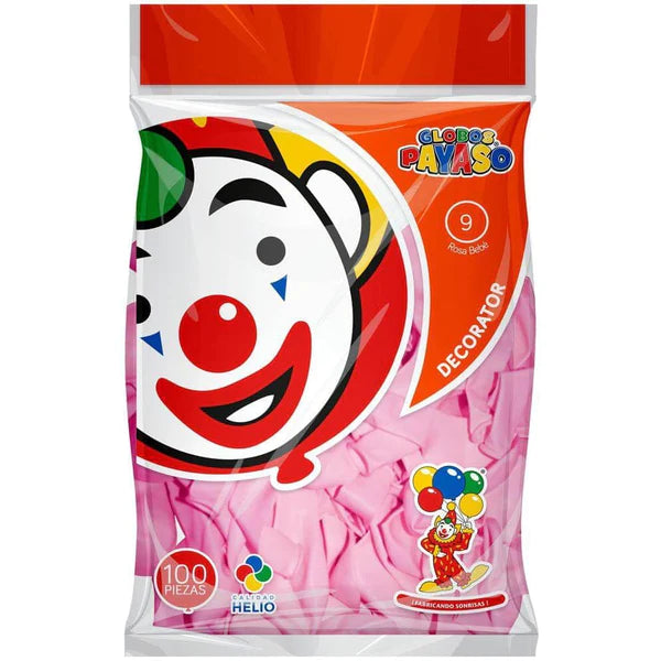Globo payaso #9 50PZ