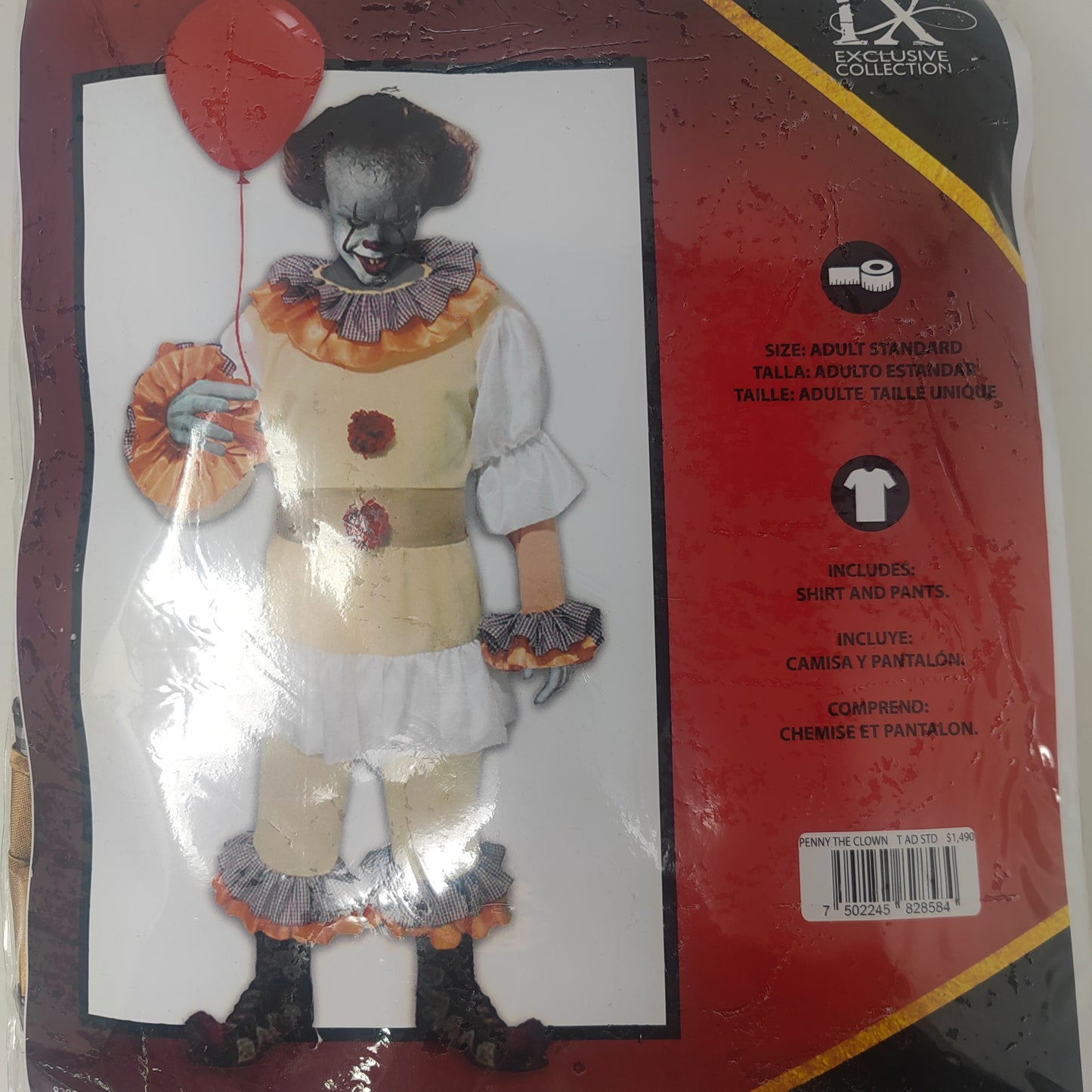 PENNY THE CLOWN ADLT T - STD