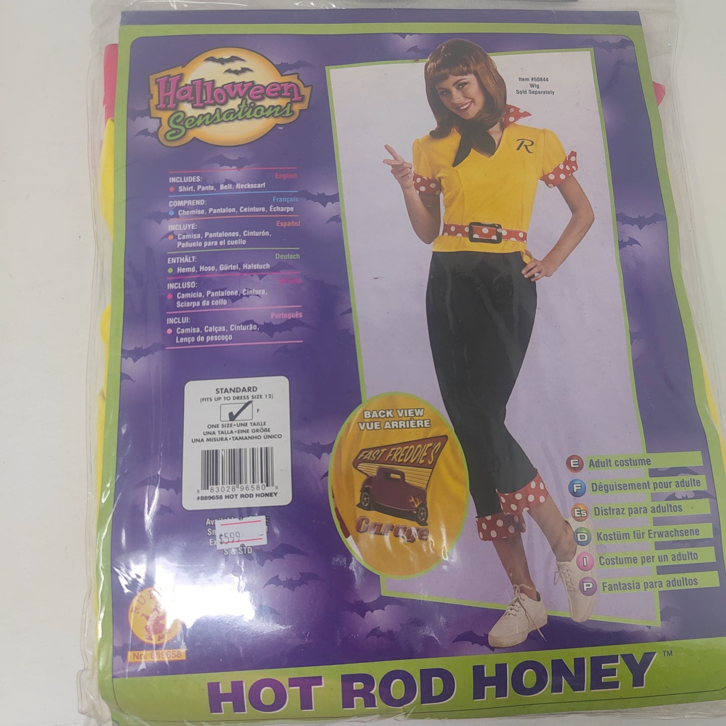 HOT ROD HONEY ADLT T-STD