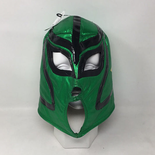 Máscara de luchador verde/negro