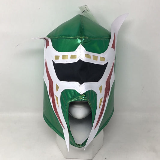 Máscara de luchador verde abis