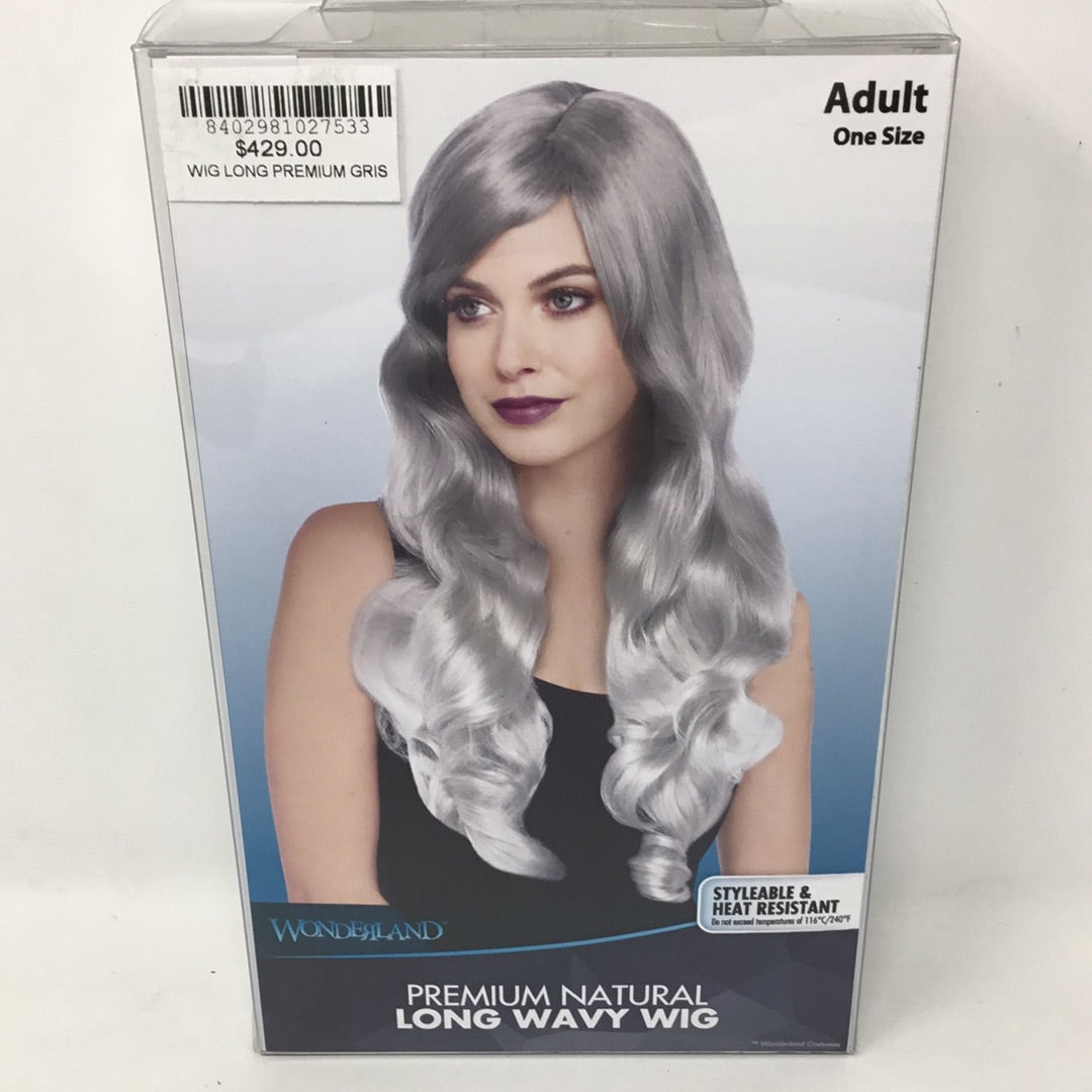 WIG LONG PREMIUM GRIS