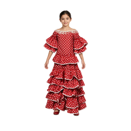 Vestido Española Blanco