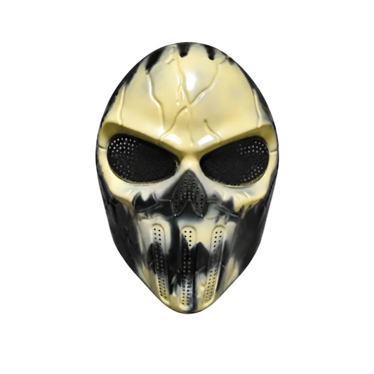 Máscara calavera gde camuflaje