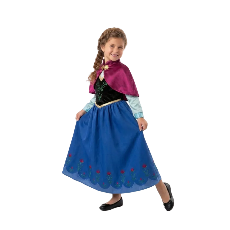 Princesa con Capa Rosa