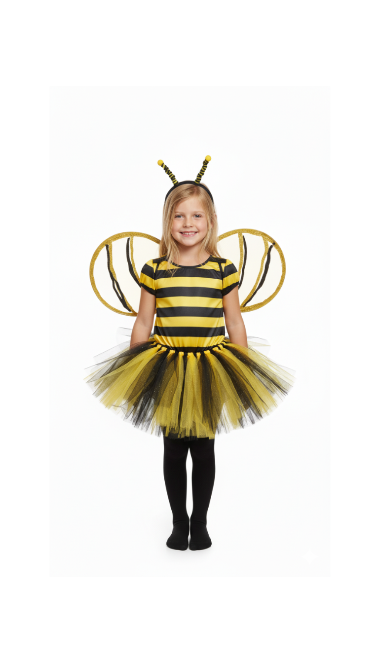 Vestido Abeja con Brillo