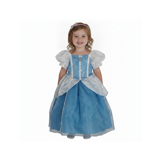 Princesa Azul con Estrellas