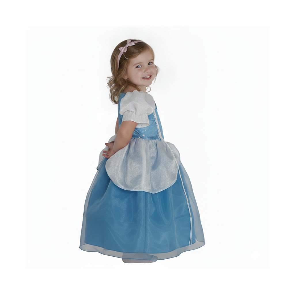 Princesa Azul con Estrellas