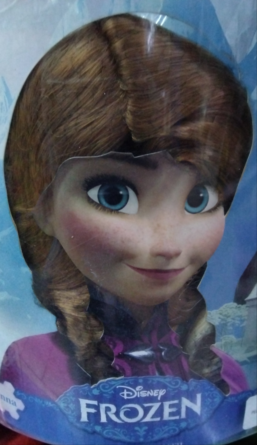 Peluca Disney Anna