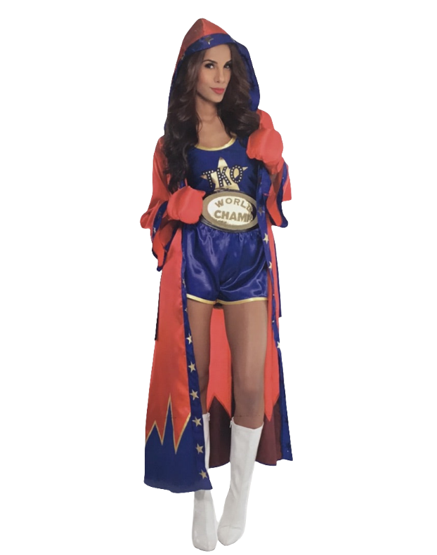 Boxing girl