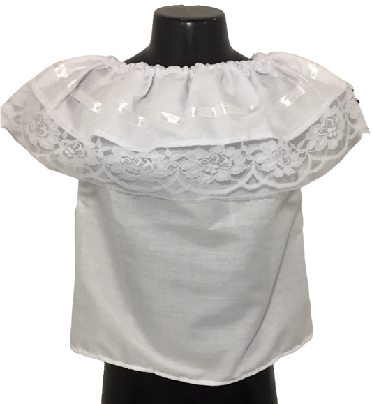 Blusa Adelita bordada adulto