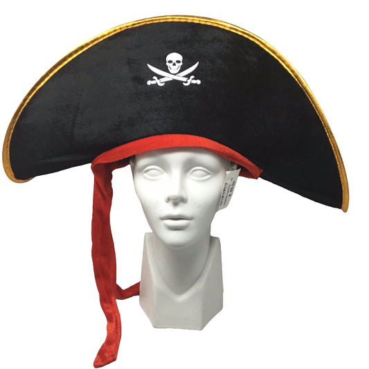 Sombrero pirata con liston