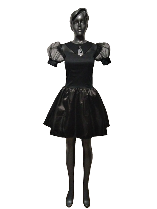 Vestido negro AD SAMPLE NIÑA LUJO