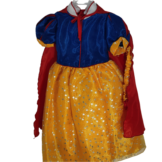 Disfraz princesa con capa