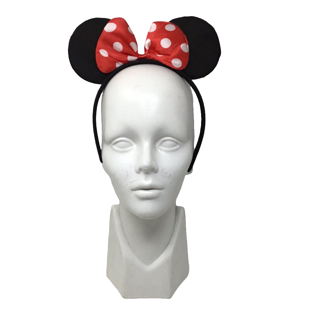 Diadema de raton con moño – Casita de Andy | Tienda de Disfraces