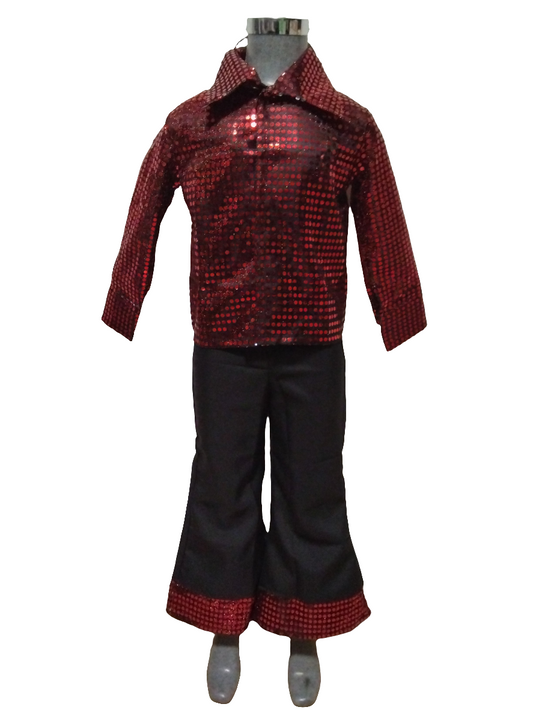 Disco niño rojo