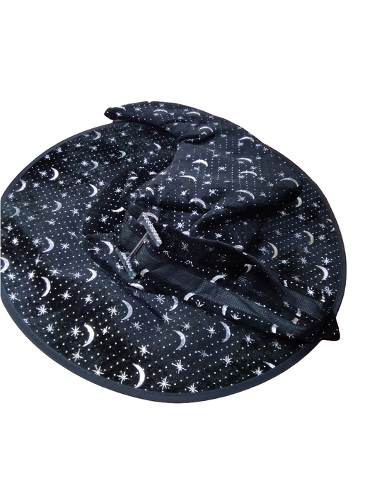 Sombrero bruja luna