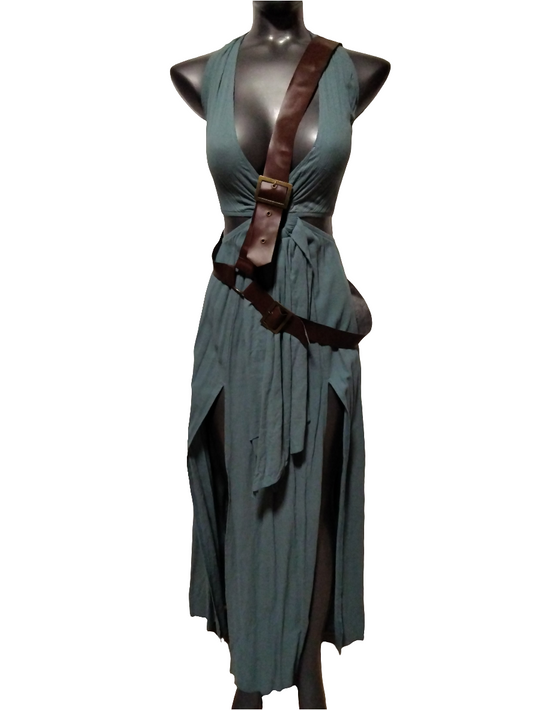 Vestido Guerrera Verde AD SAMPLE2