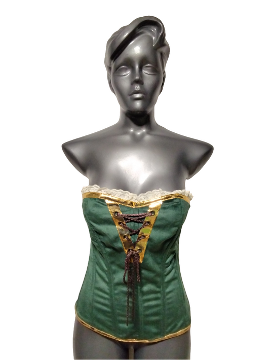 Corset Princesa Verde