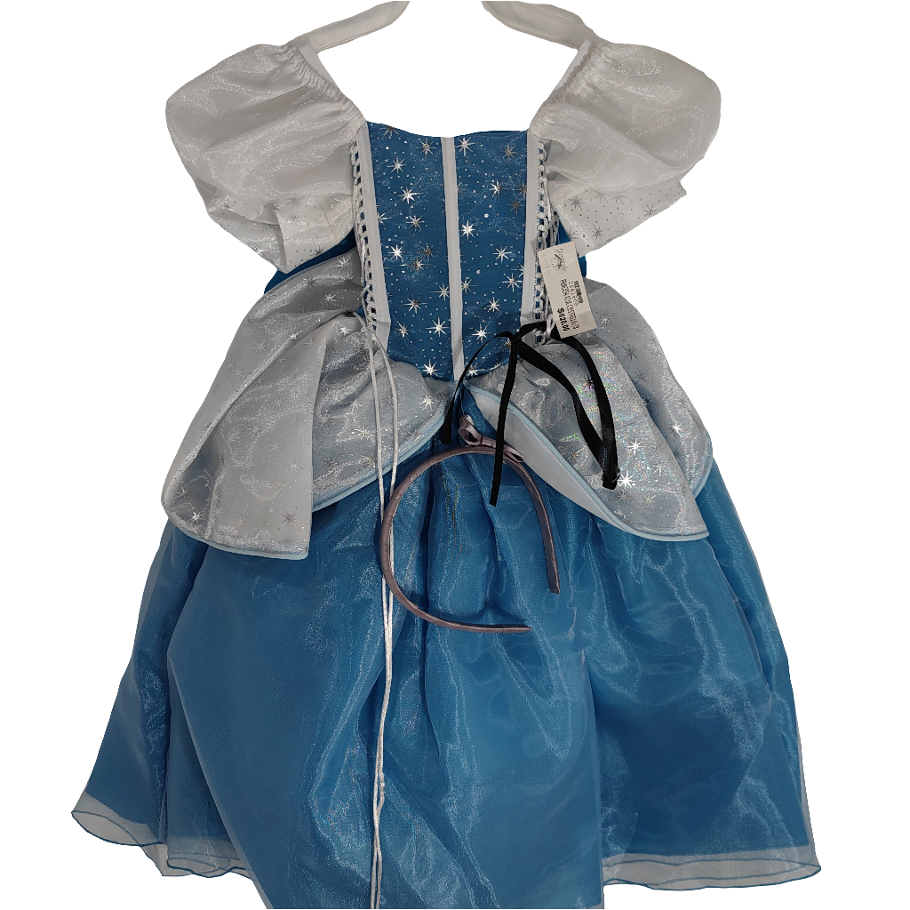 Princesa Azul con Estrellas