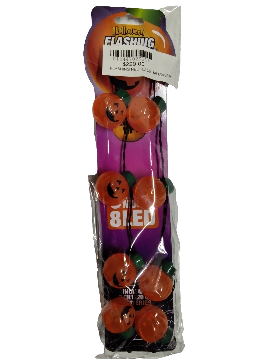 Flashing neckle halloween