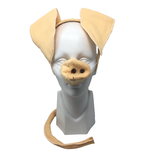 Diadema puerco piel