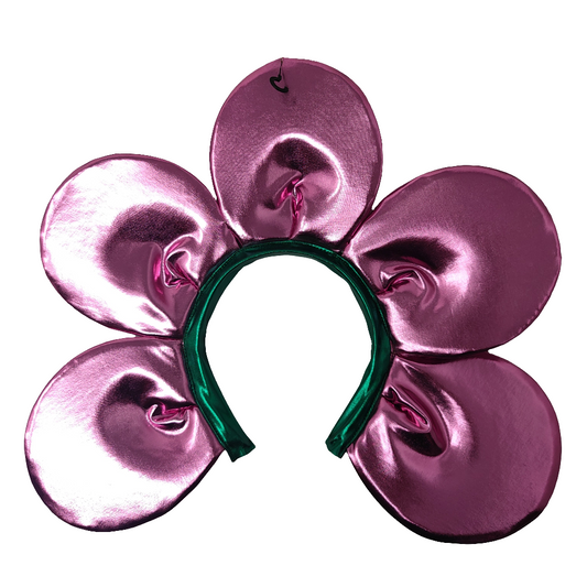 Diadema Flor Metalica