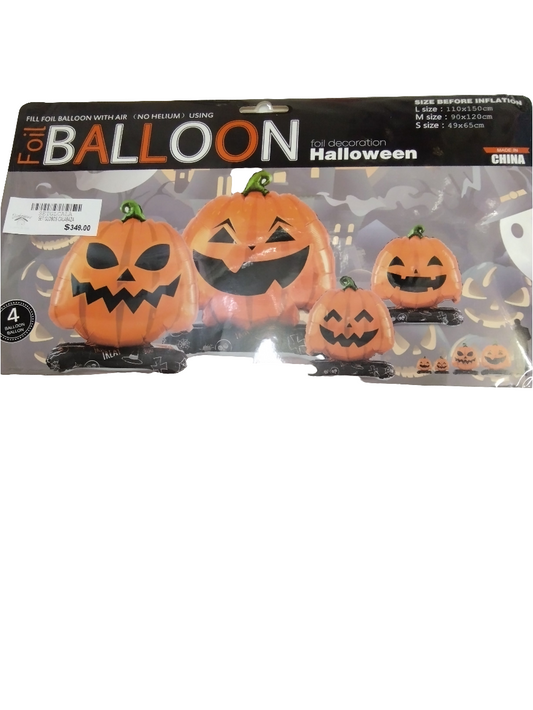 Set Globos Calabaza