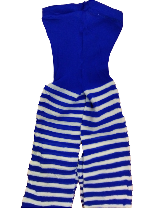 Malla rayada azul/blanco PINKY