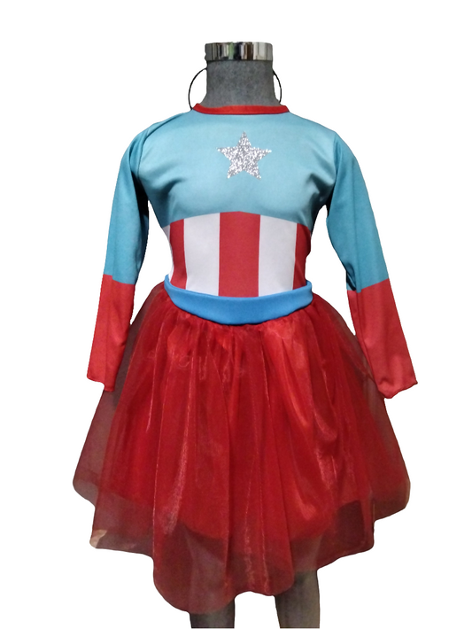 Disfraz capitana america